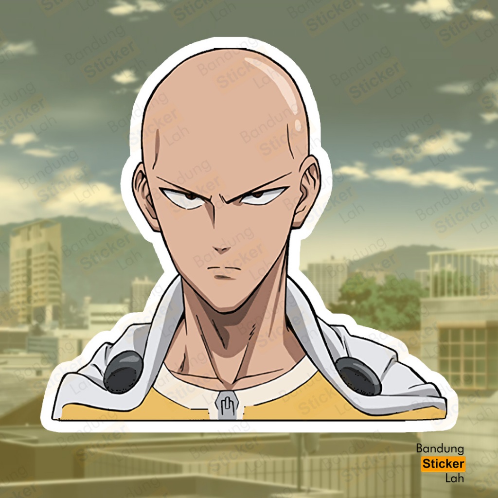 Jual Sticker Saitama One Punch Man | Shopee Indonesia