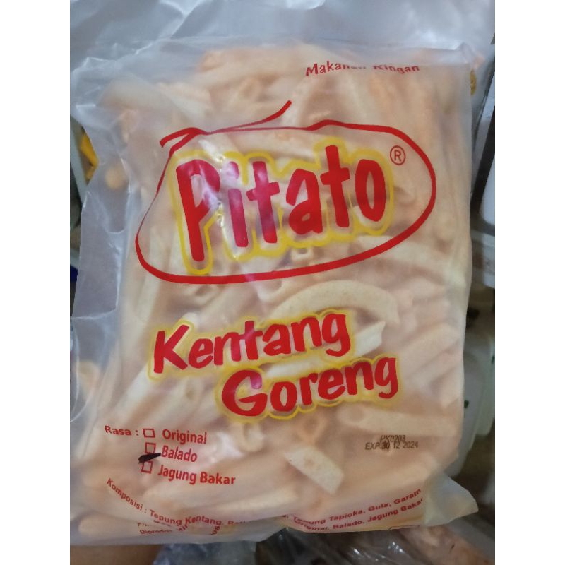 Jual Pitato rasa balado isi 250 gr | Shopee Indonesia