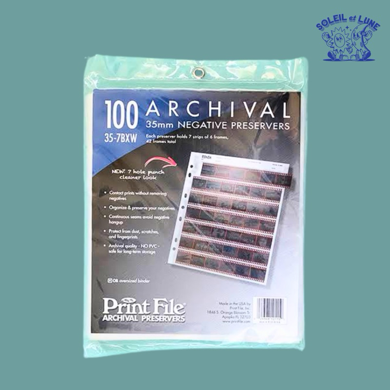 Jual Printfile 35mm or 120 Archival Negative Storage Sleeves (MINIMUM 5PCS) Shopee Indonesia
