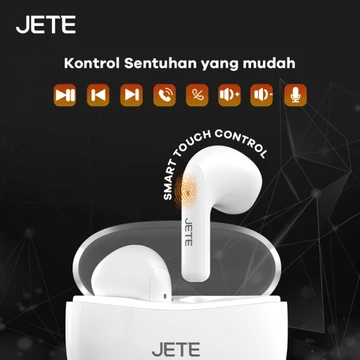 TWS True Wireless Stereo JETE CE3 Bluetooth 5.3 IPX 5 Garansi 2 Tahun