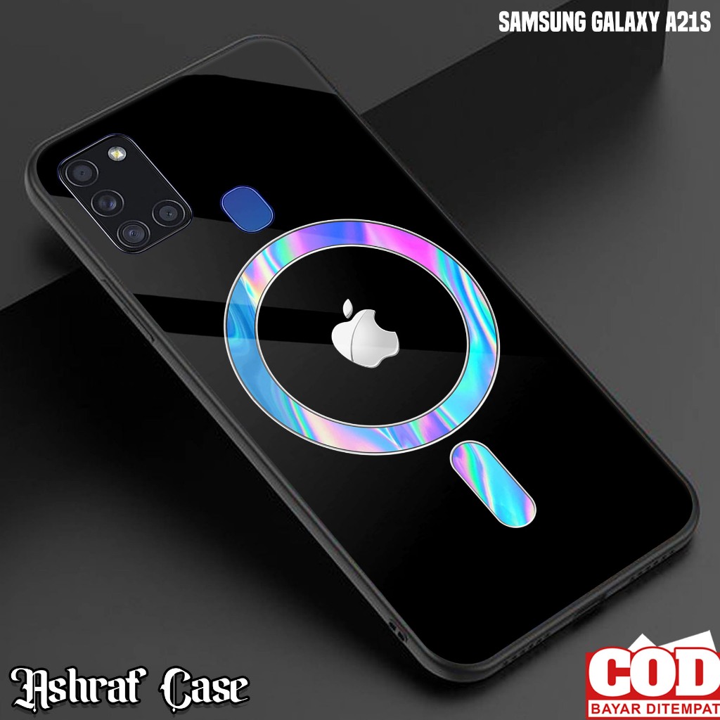 Jual Case Samsung A21S Casing Samsung A21S Terbaru Logo