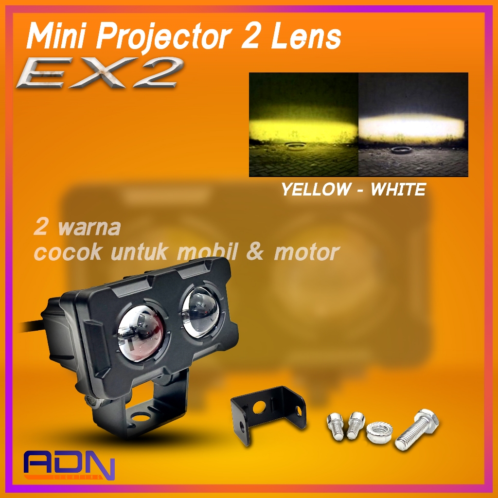 Jual Ex Demon Led Mini Projie Mata Mini Laser Projie Lens Sql