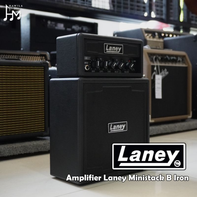 Jual Ampli Amplifier Gitar Laney Ministack B Iron Guitar Ampli ...