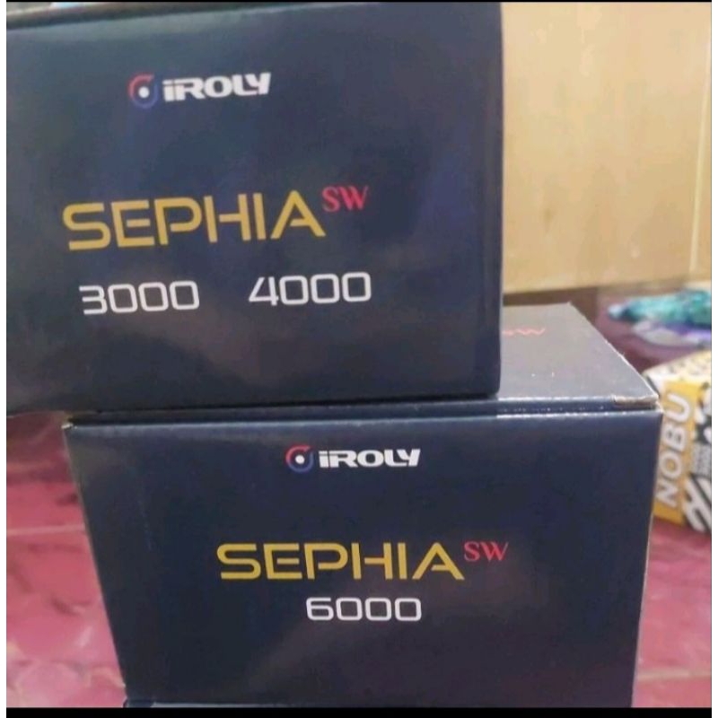 Jual Reel Spinning Iroly Sephia SW Graphite/Carbon Series | Shopee ...