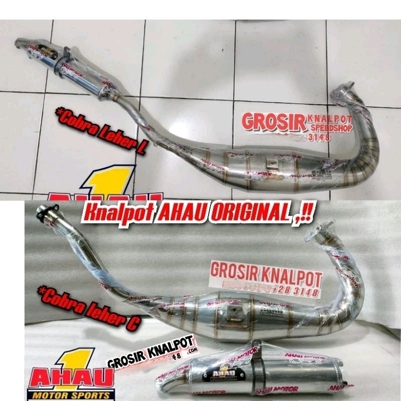 Jual Knalpot AHAU One Ahau1 ORIGINAL Stainles Model Cobra Big Vol C 41 ...