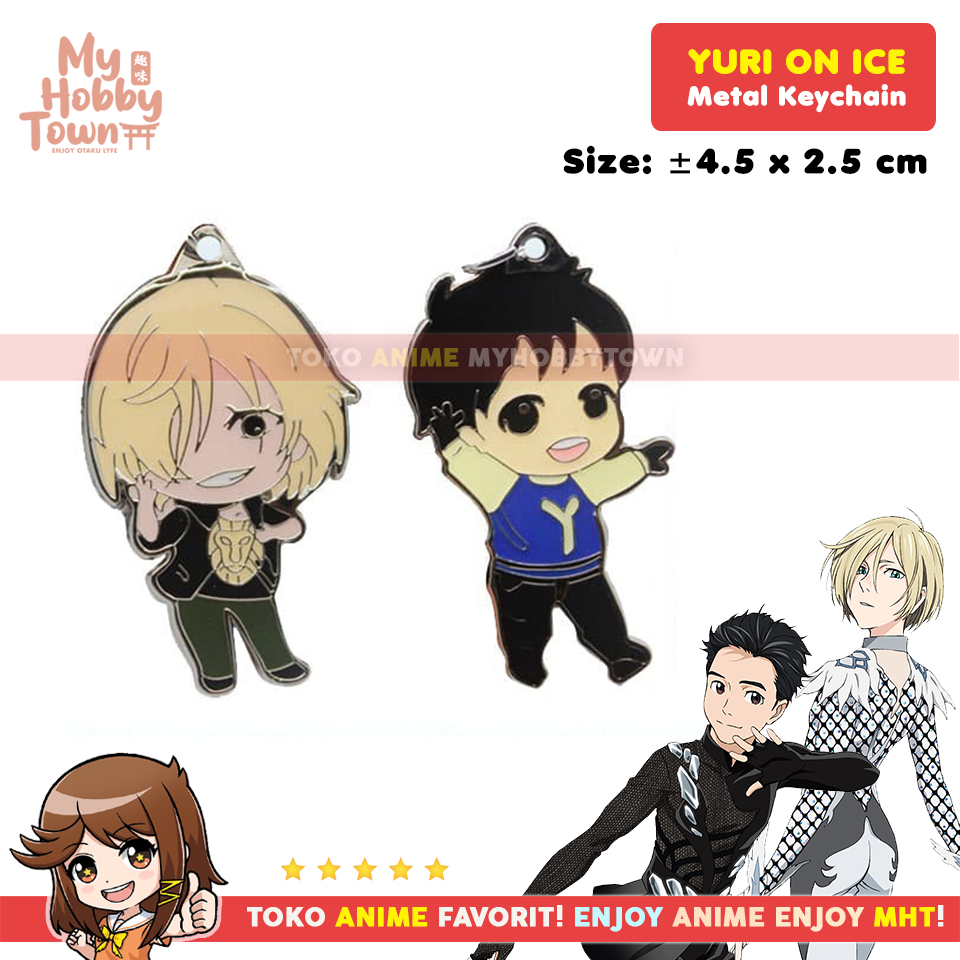 Jual Gantungan Kunci Anime Yuri On Ice Casual Yuri Plisetsky Yurio ...