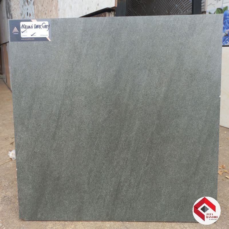 Jual Granite Lantai 60x60 Kw Exp Arna Aquani Dark Grey | Shopee Indonesia