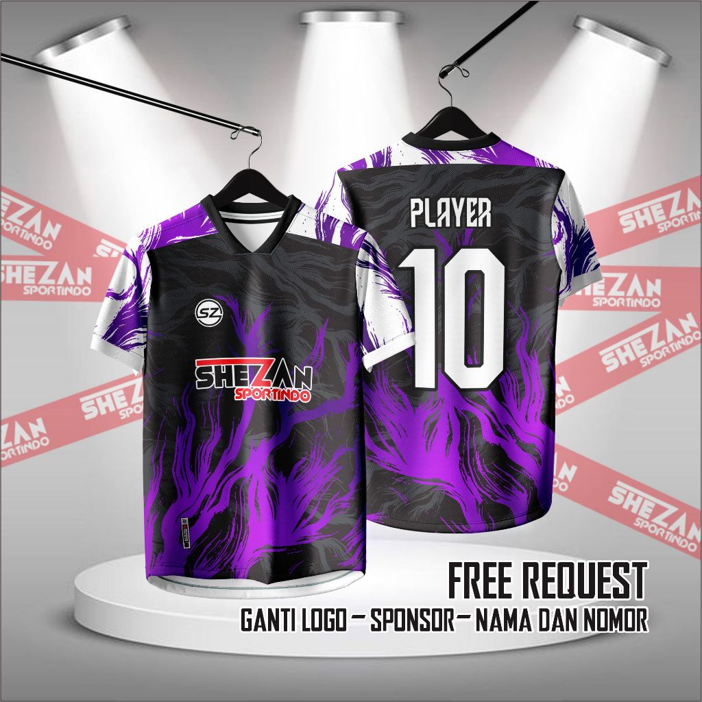 Jual jersey printing sepak bola/futsal/voly costum simple elegant free ...