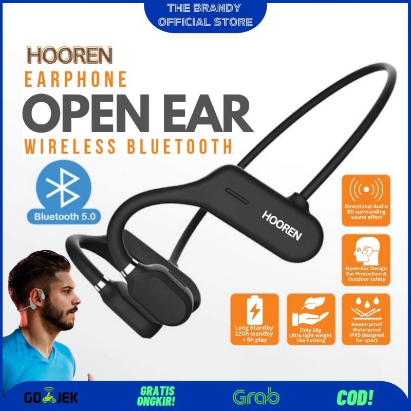 Jual NEW PRODUK BERGARANSI!! Open Ear Headset Bluetooth Sport Air