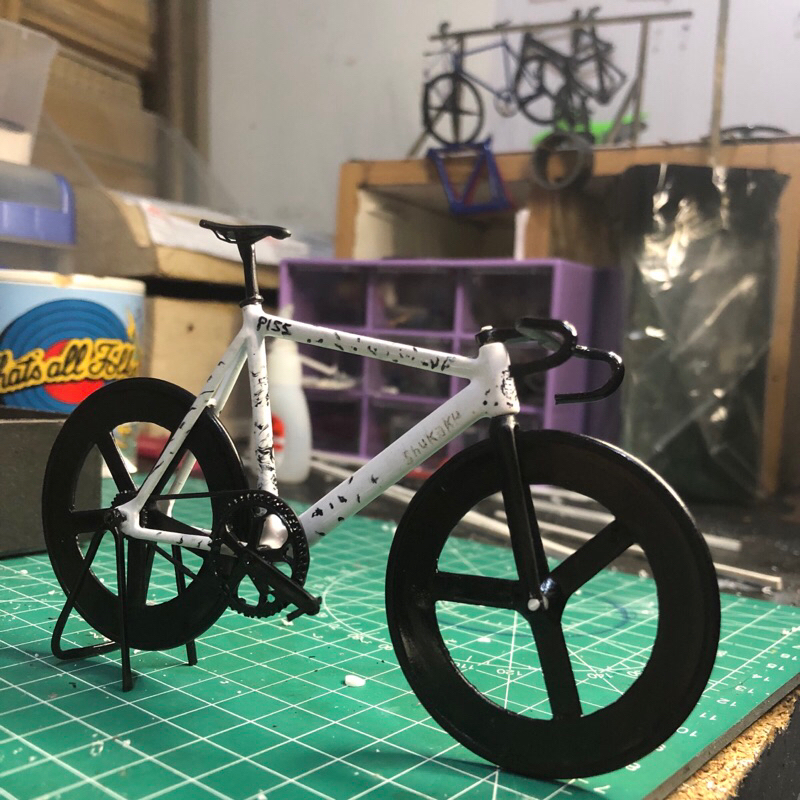 Jual miniatur fixie shukaku fullbike sesuai di gambar | Shopee Indonesia