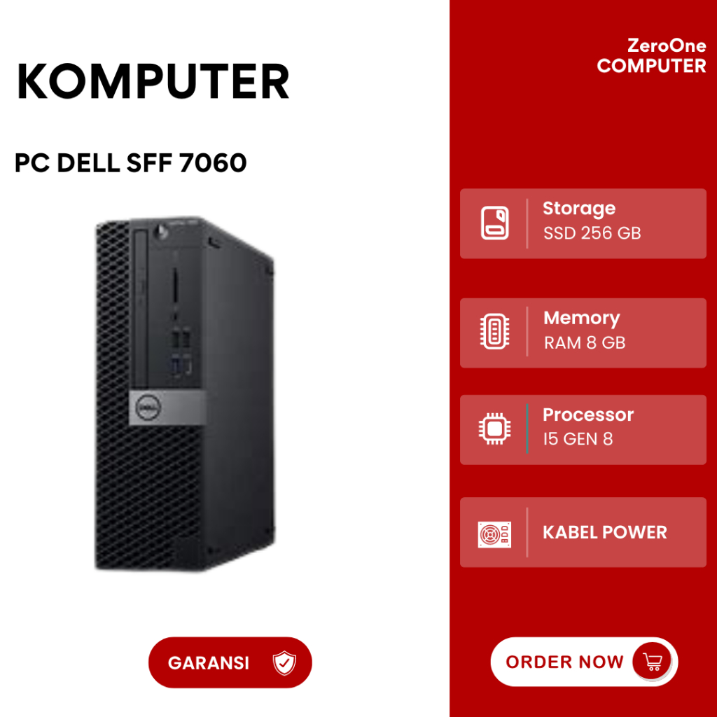 Jual Pc Dell 7060 Core I5 Gen 8 Ram 8Gb Ssd 256 Gb Murah | Shopee Indonesia