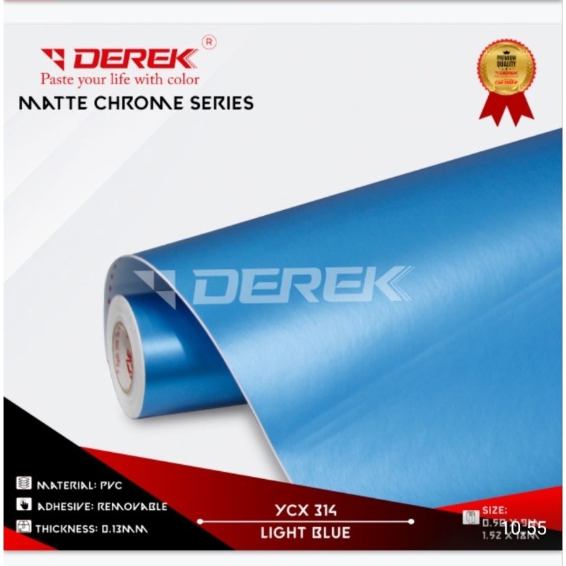 Jual Sticker Wraping Chrome Matte 50cmx9m | Shopee Indonesia