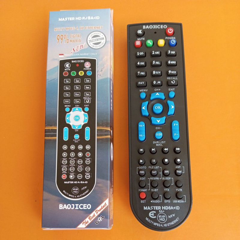 Jual remote master HD Multi HD MP4 HD Vio 288 generasi terbaru | Shopee ...