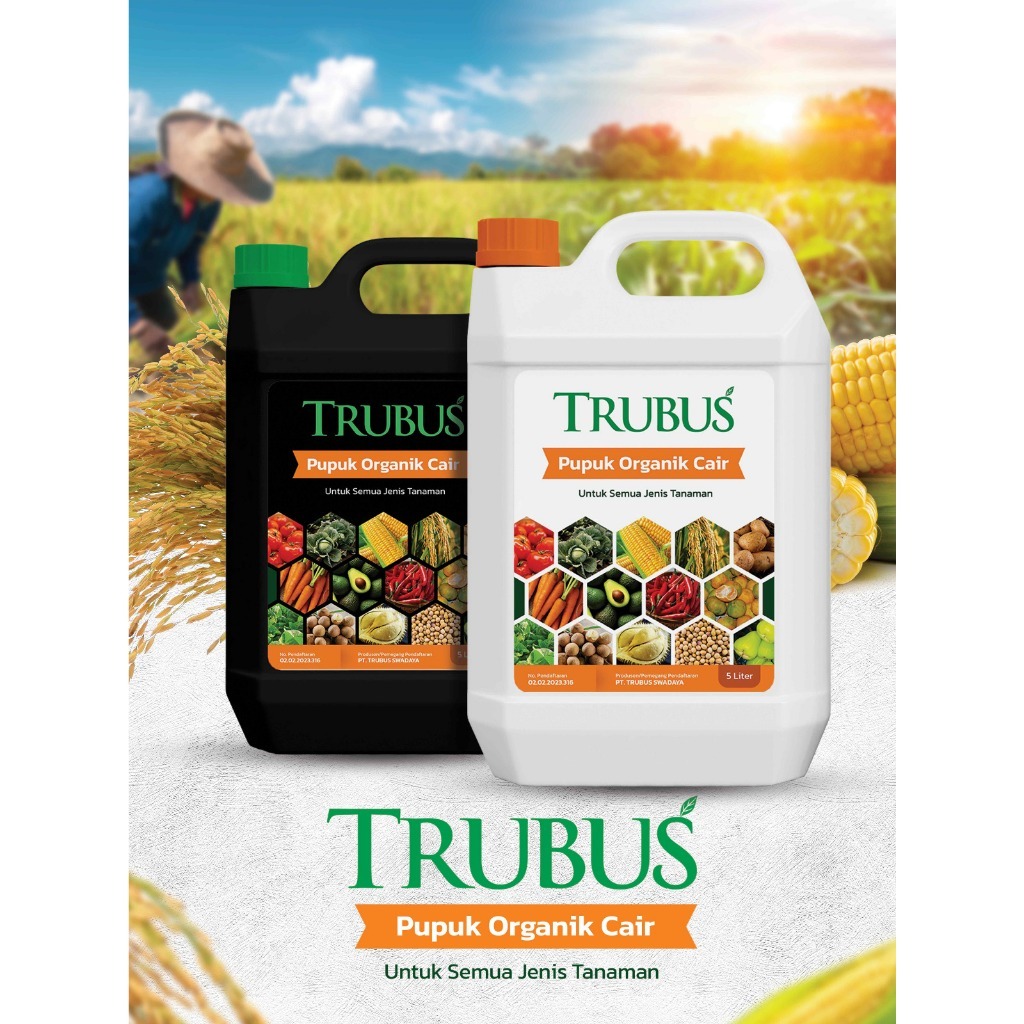 Jual Trubus Pupuk Organik Cair Trubus Untuk Semua Jenis Tanaman Penyubur Menutrisi Buah Tanaman