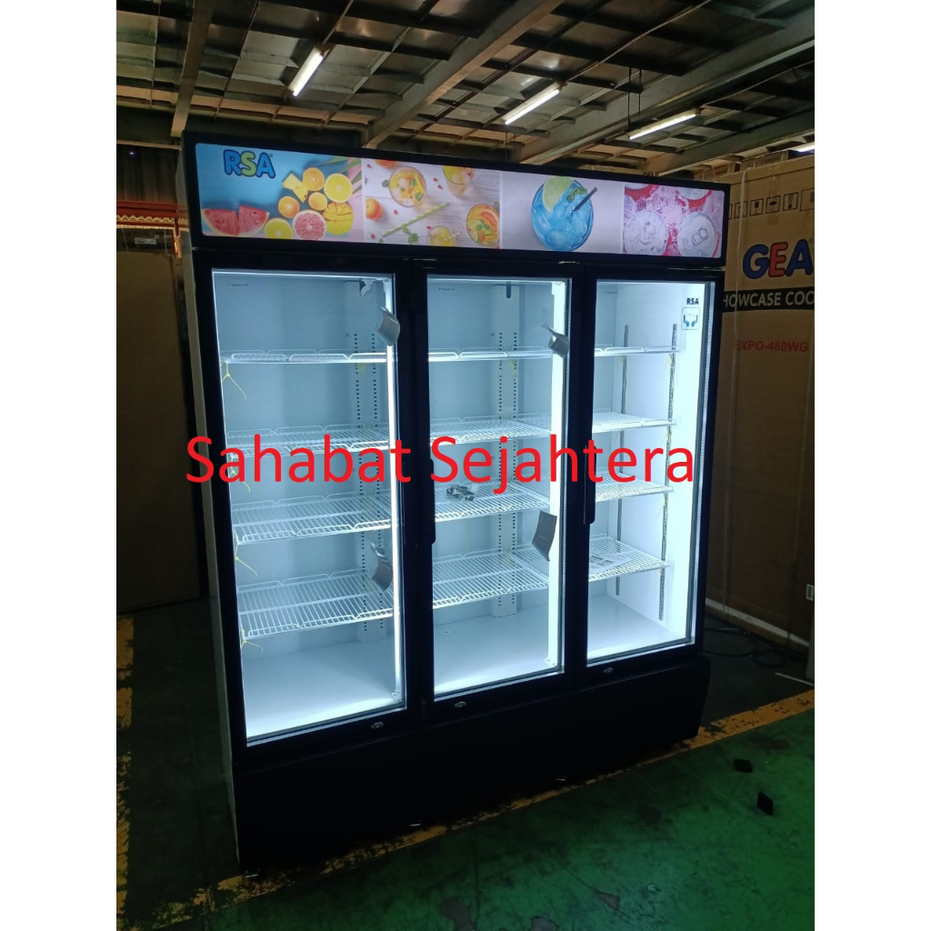 Jual RSA Display Cooler TOPAZ-1100 Kulkas Showcase 3 Pintu | Shopee ...