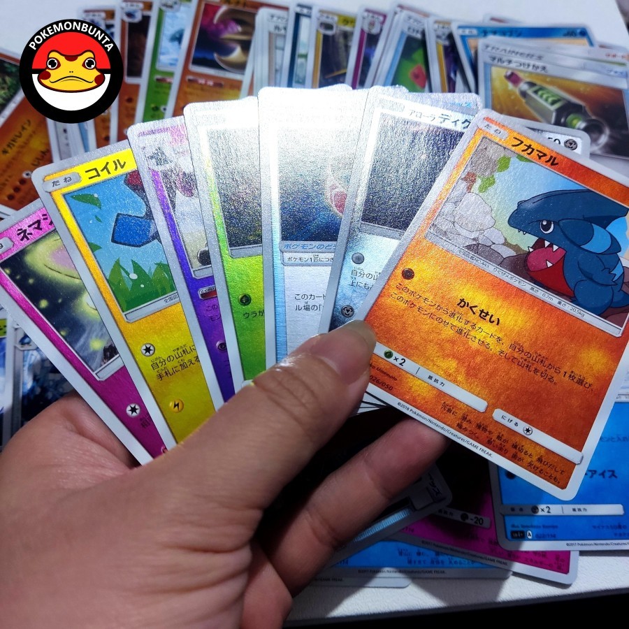 Jual Kartu Pokemon Japan Bulk Random Holo Reverse Foil Original TCG