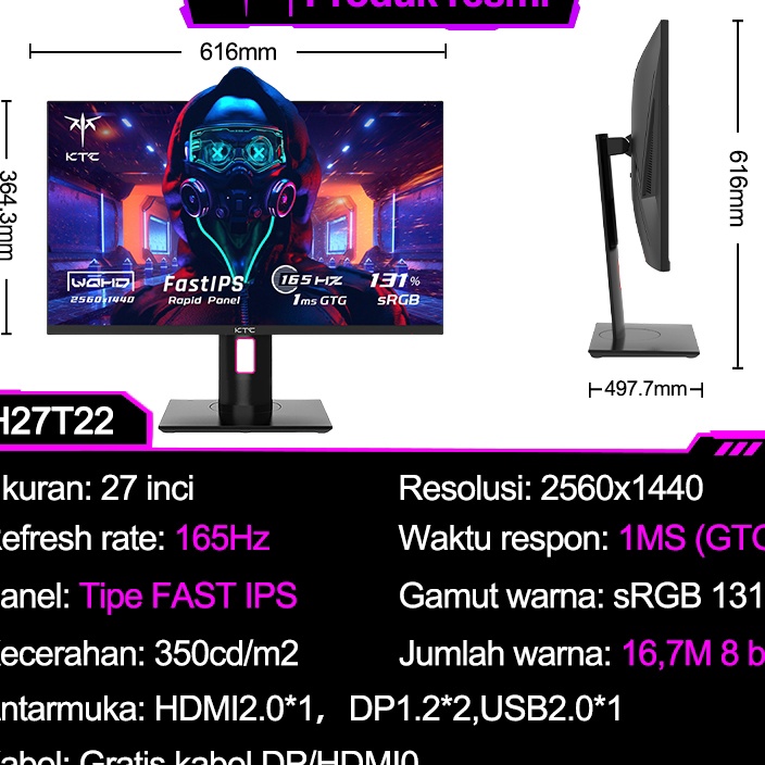 Jual Promo Seru Siap Menanti MIIGO Monitor 27 Inci Tampilan Tanpa Batas ...