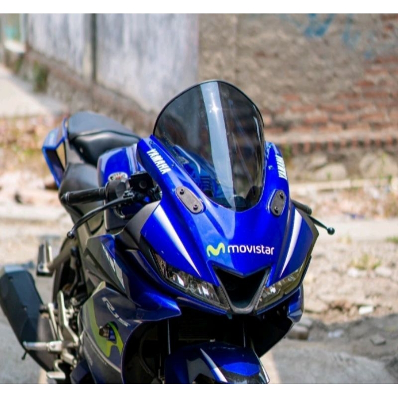 Jual WINDSHIELD R15 TYPE V3 FULL JENONG,VISOR JENONG TEBAL 3MILI + LIST ...