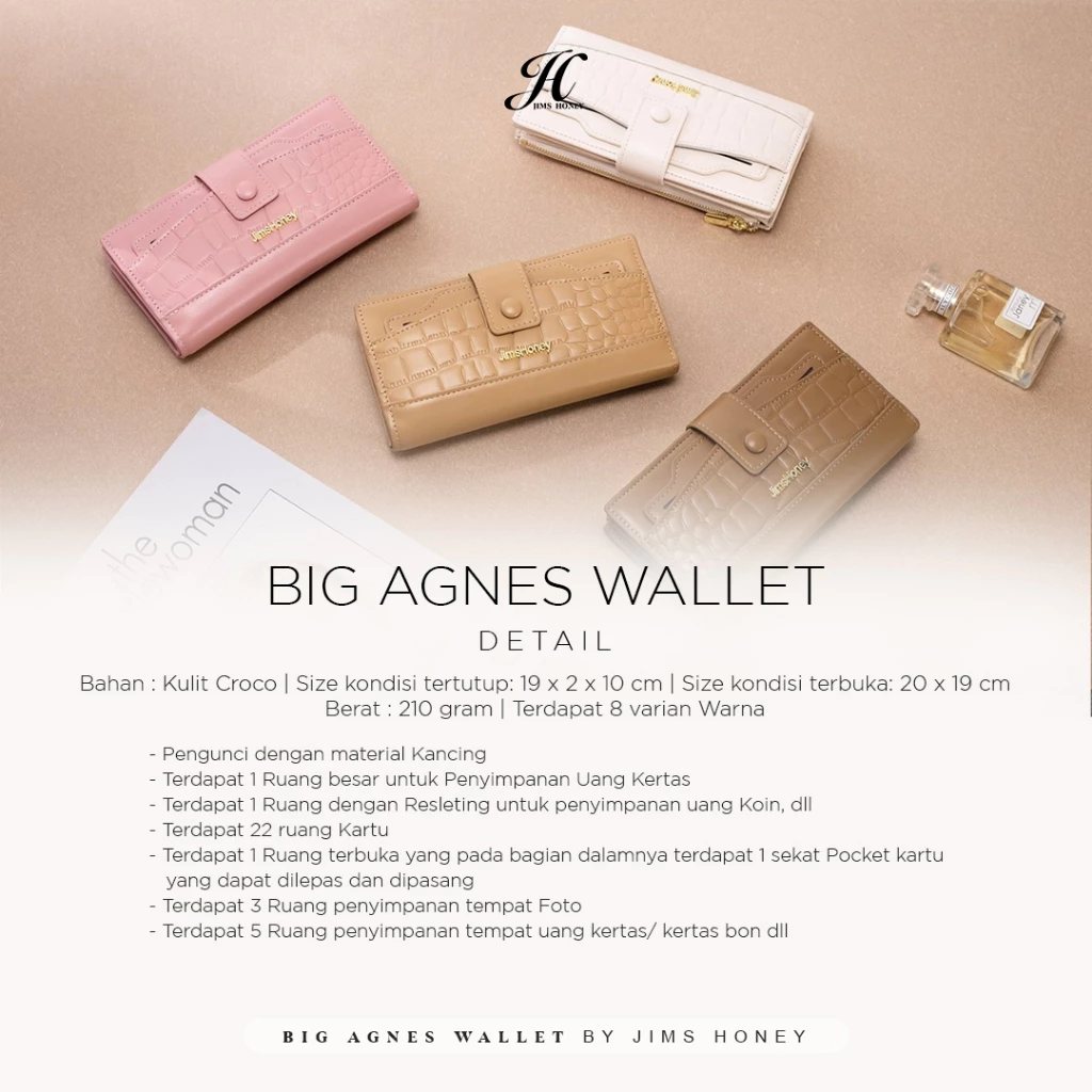 Bagian Dalam Dompet Jims Honey