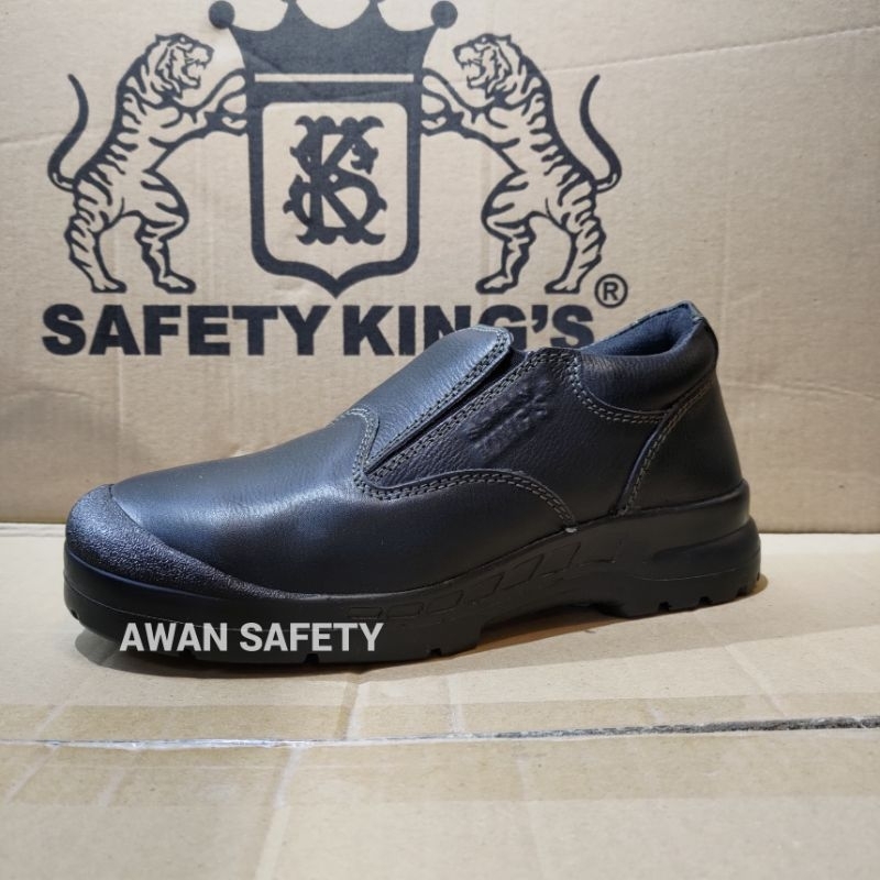 Jual SEPATU SAFETY KINGS KWD 807X Original / Sepatu Kerja Safety Pria Kulit Asli Ujung Besi