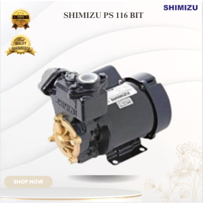 Jual SHIMIZU WATER PUMP PS 116 BIT POMPA AIR NONAUTOMATIC/PS116 BIT/PS ...