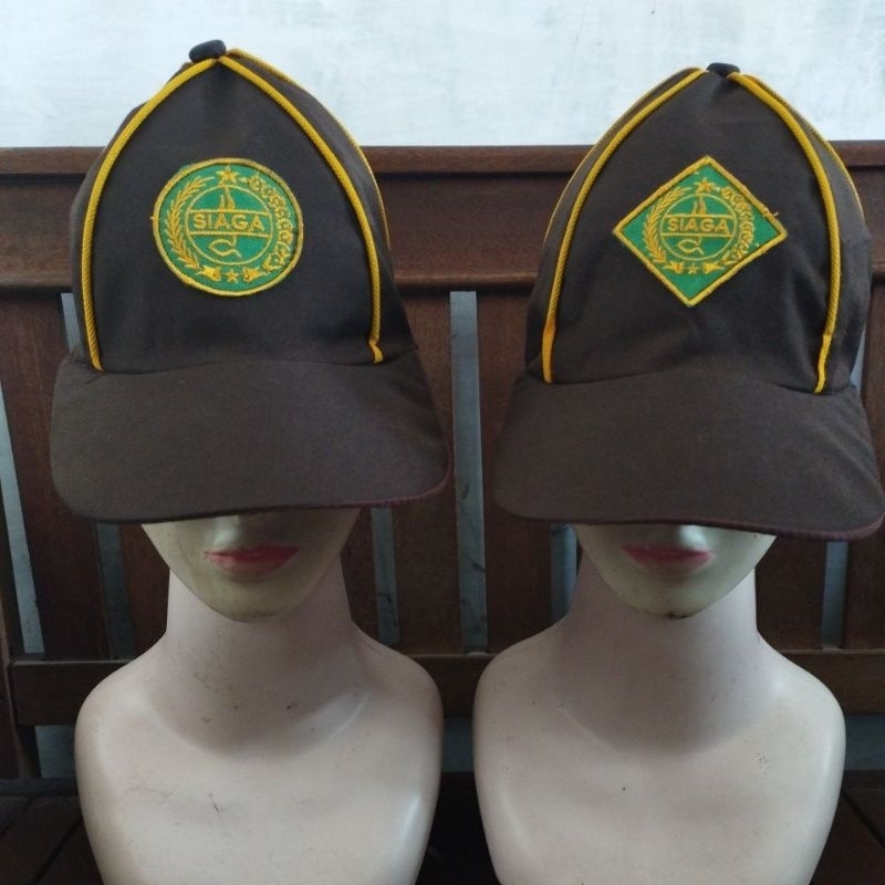 Jual Topi pramuka siaga SD sekolah dasar model joki | Shopee Indonesia