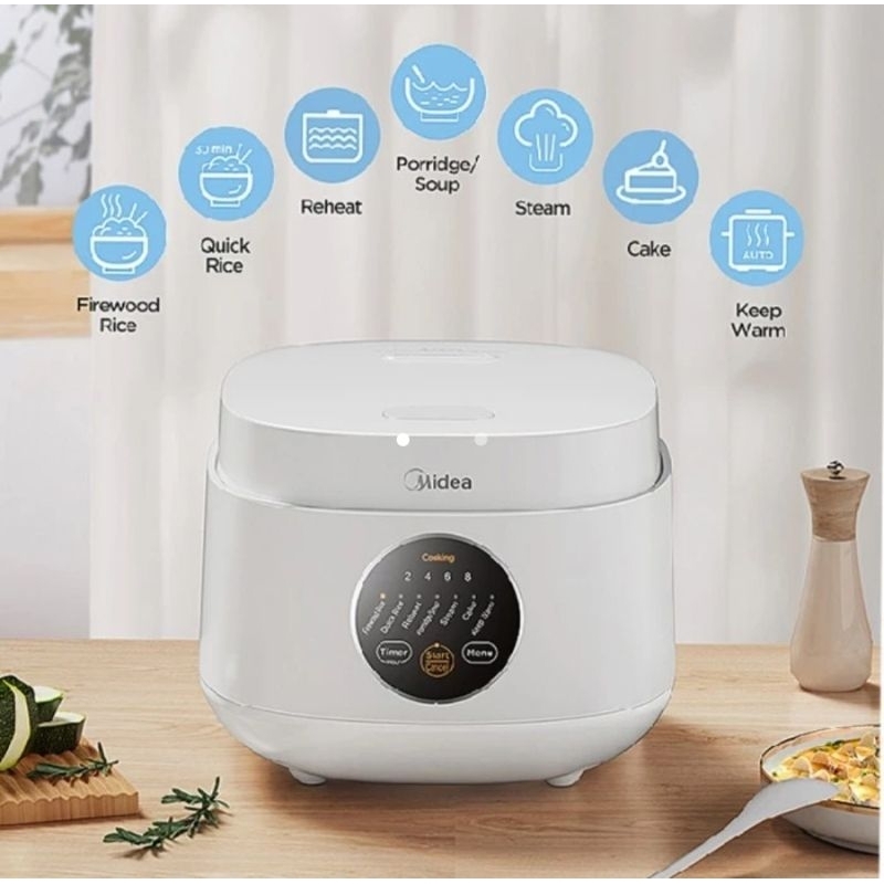 Jual Midea MBFB30M161 Digital Rice Cooker magic com 5 Layer and 7 ...