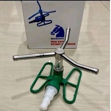 Jual sprinkler taman body babet rotary springkel sprinkler 3kaki putar ...