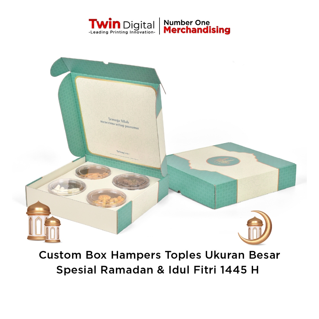 Jual Twindigital Custom Box Kardus Hampers Lebaran / Box Toples Isi 4 ...
