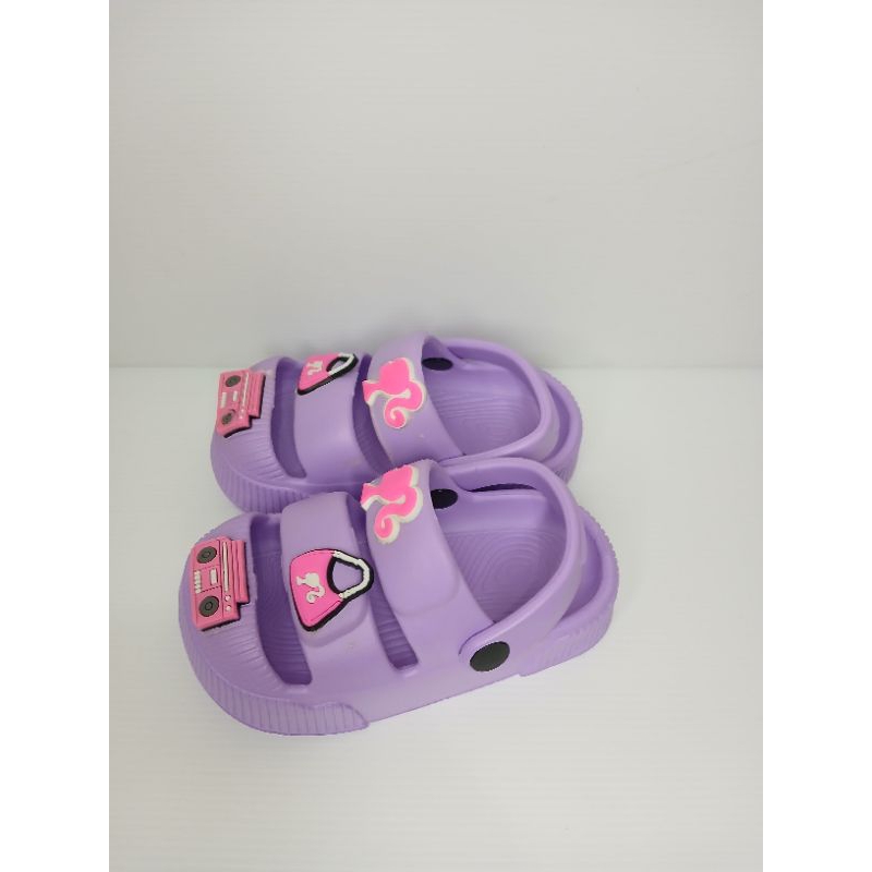 Jual Kadia Sepatu Sandal Barbie Bahan Karet Eva Ringan Dan Empuk (20-25 ...