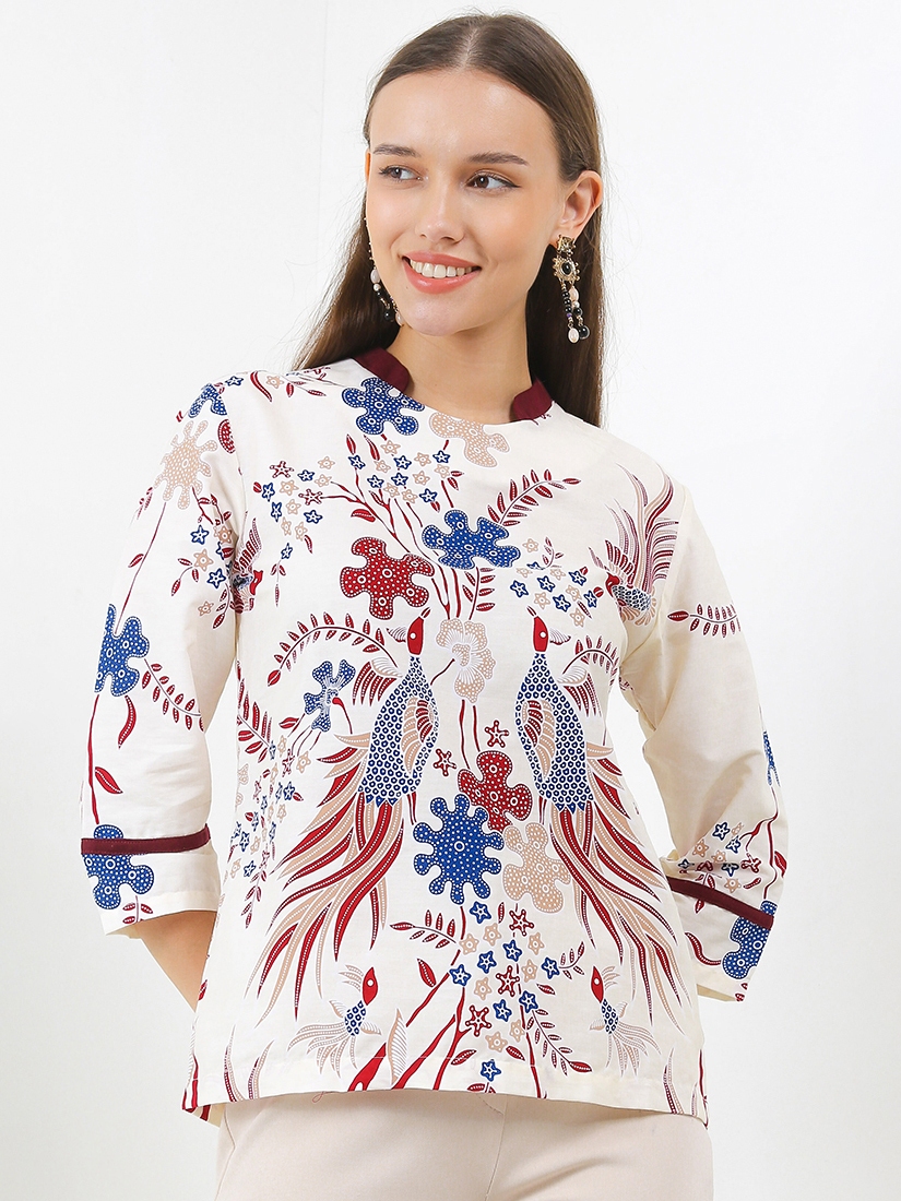  Batik Premium Wanita Atasan Blouse