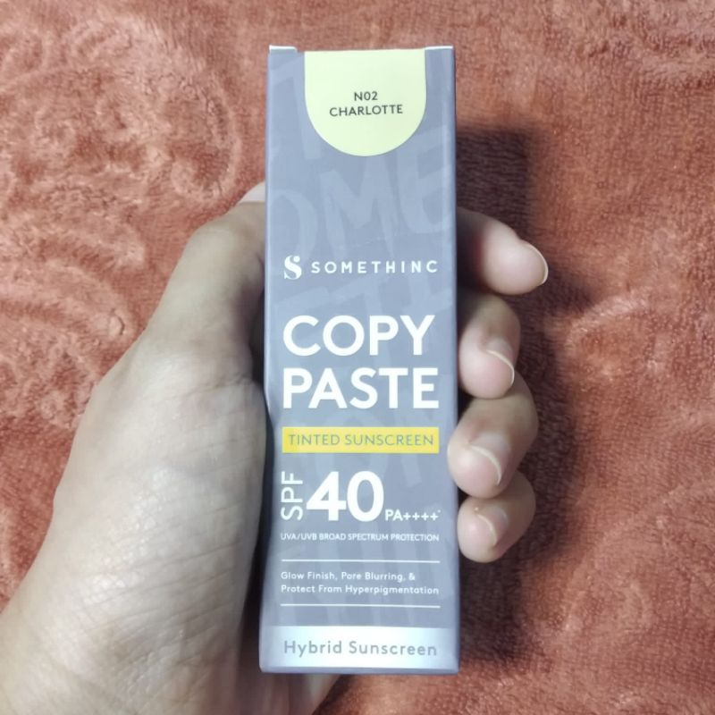 Jual Shade Charlotte & Linen Somethinc Copy Paste Tinted Sunscreen 10ml ...