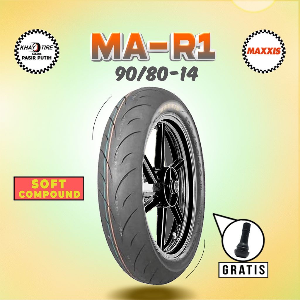 Jual Promo Ban Motor Matic MAXXIS MA-R1 90/80 Ring 14 Tubeless | Shopee ...