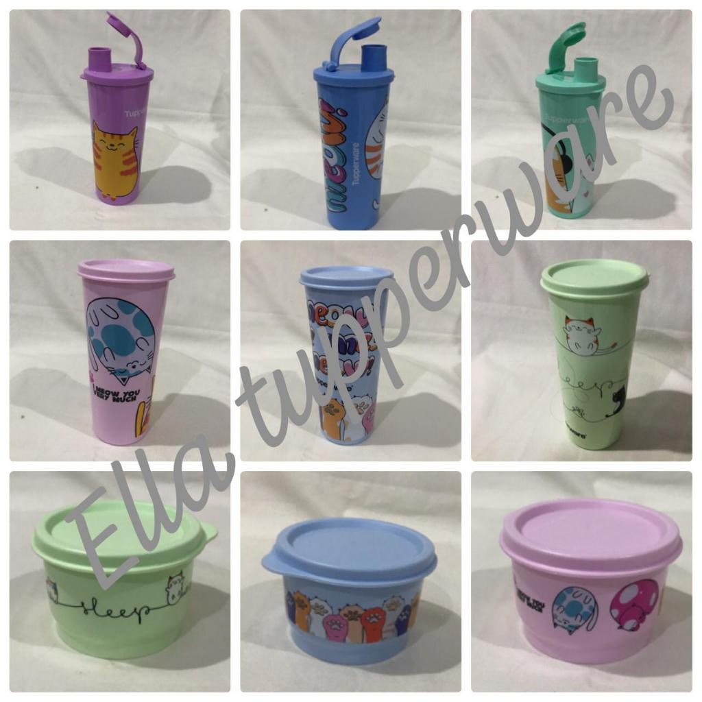 Jual Cat Giant Tumbler / Cat Kiddie Tumbler / Cat Snack Cup [ Ella ...
