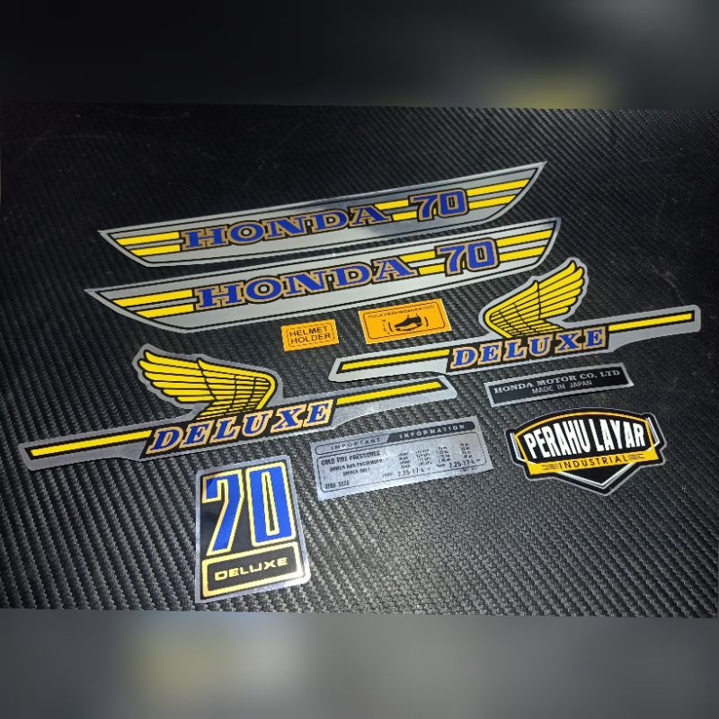 Jual setiker c70 sticker C70/ulung/olong striping c70 list body Honda ...
