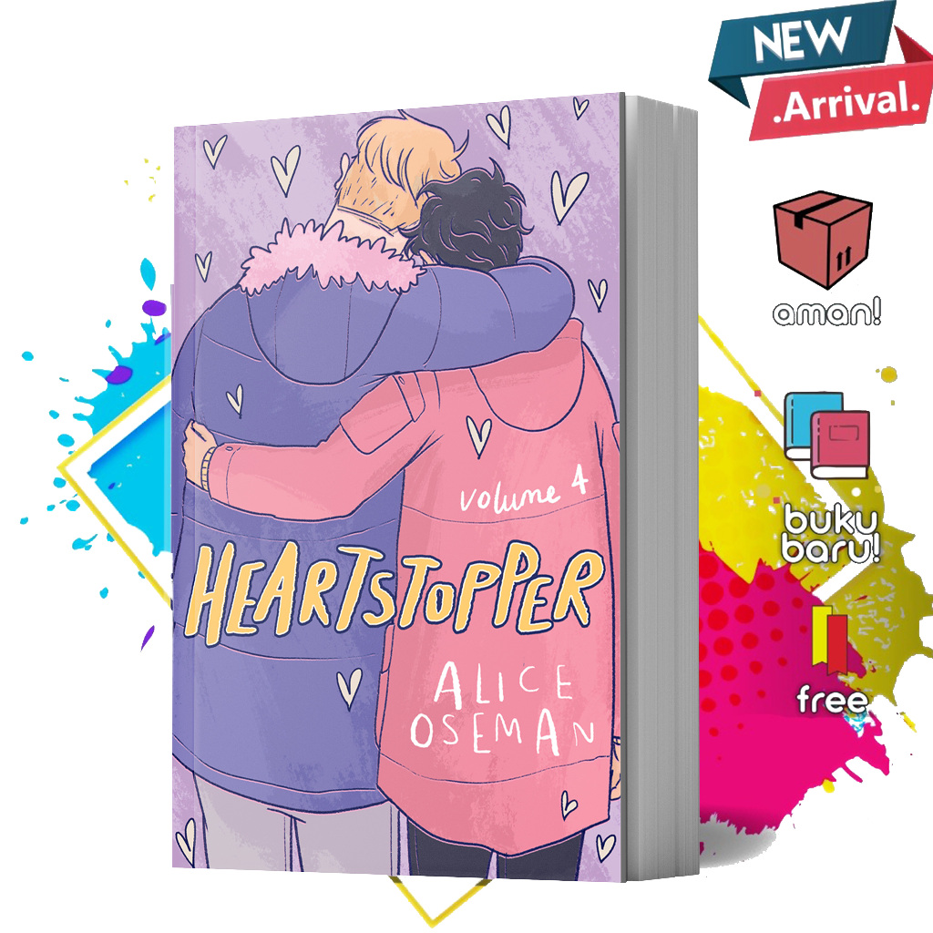 Jual Heartstopper, Volume Four (Heartstopper, #4) by Alice Oseman ...