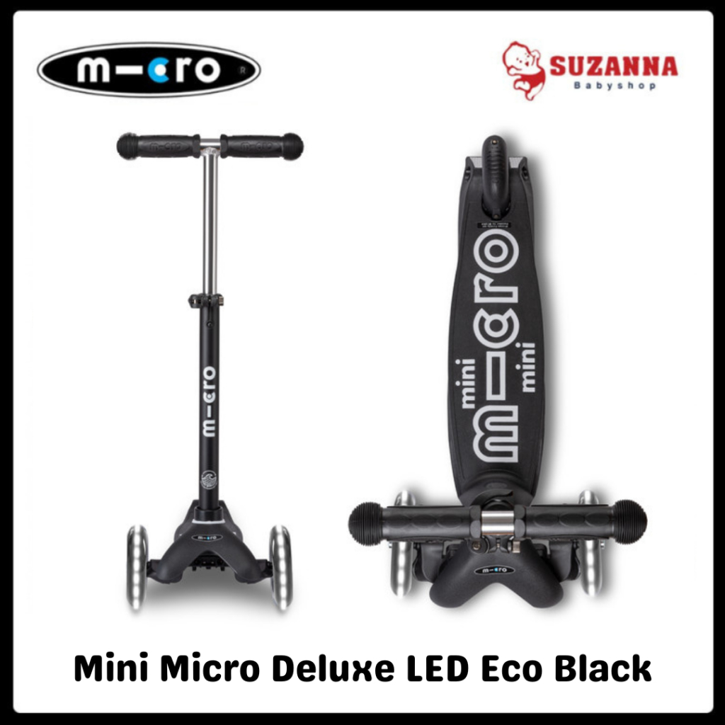 Micro® - Maxi Deluxe LED 3 Wheel Scooter 5-12 Years 2.5kg Weight