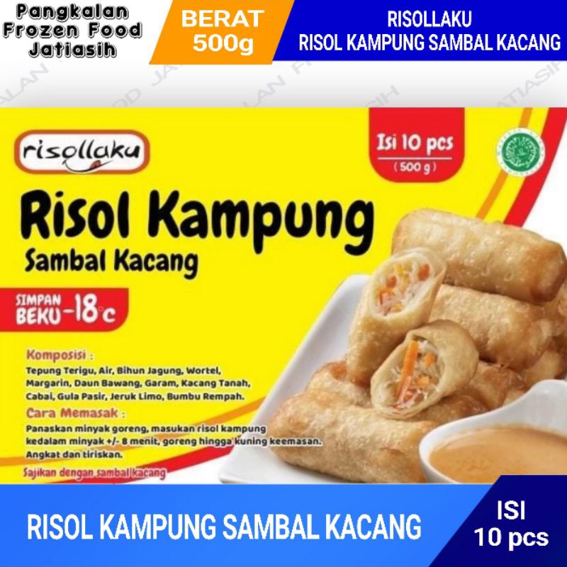 Jual Risol Kampung Sambal Kacang Risollaku I Isi 10 pcs | Shopee Indonesia