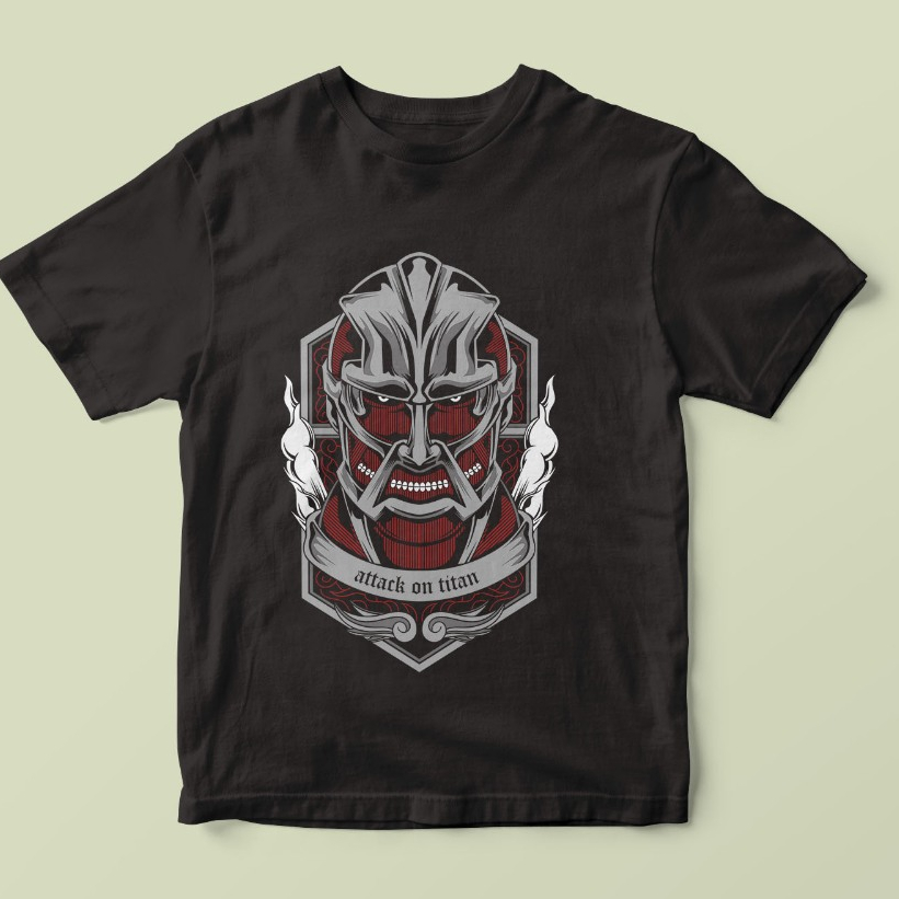 Jual Kaos Anime ATTACK ON TITAN