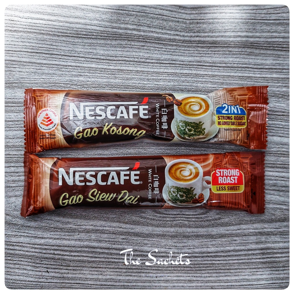 Jual Nescafe Strong Roast Gao Siew Dai Gao Kosong Shopee Indonesia