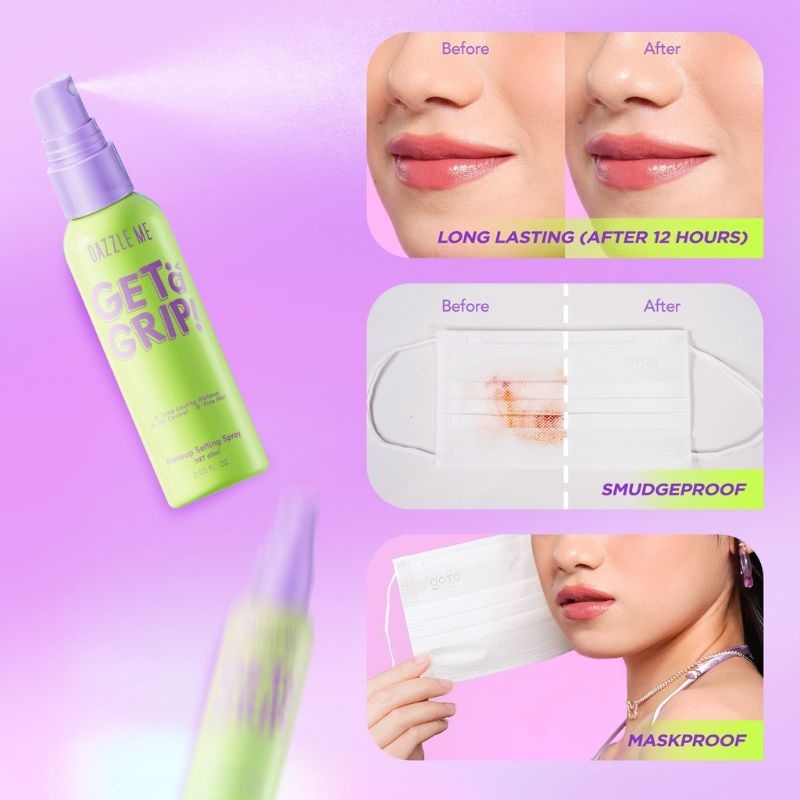 Jual KENMART - ️READY STOK ️ Dazzle Me Setting Spray | Shopee Indonesia