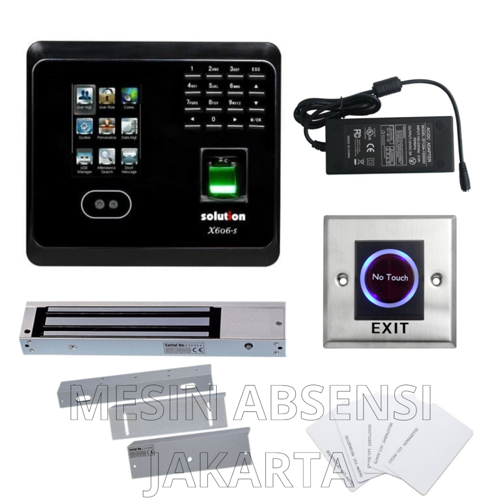 Jual Solution X606-S paket access door pintu kayu/alumunium kaca/besi ...
