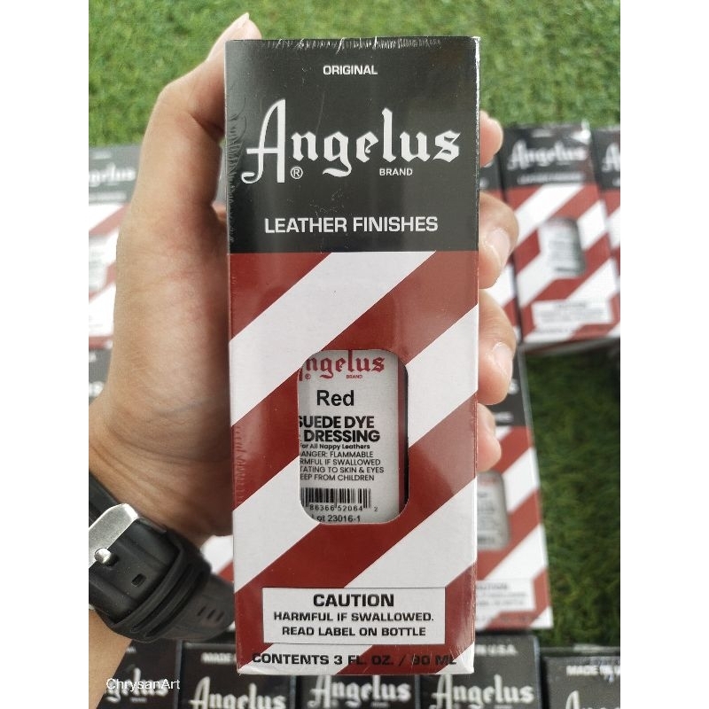 Jual Angelus Suede Dye/Angelus Cat Kulit Bahan Bludru Suede Dye 3oz ...