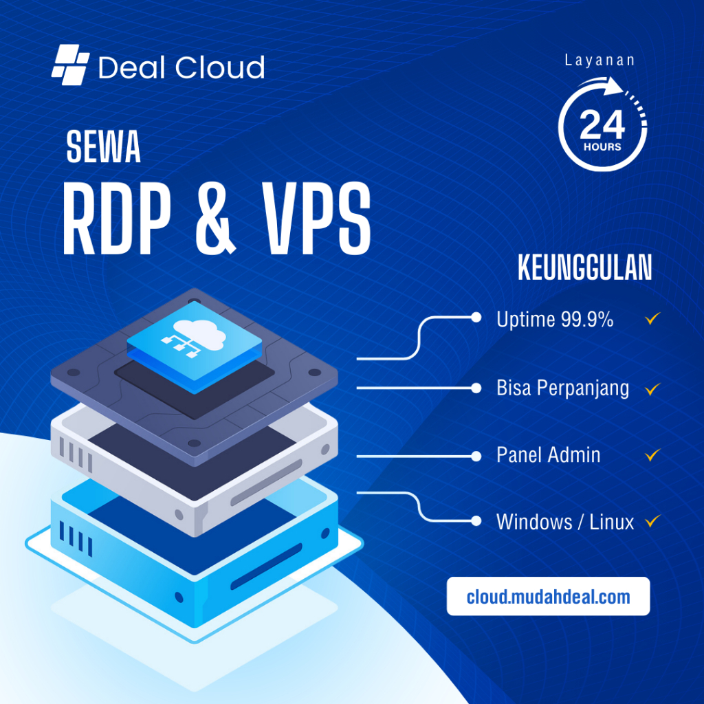 Jual RDP / VPS Bulanan Berkualitas Anti Mati dan Bisa Perpanjang ...