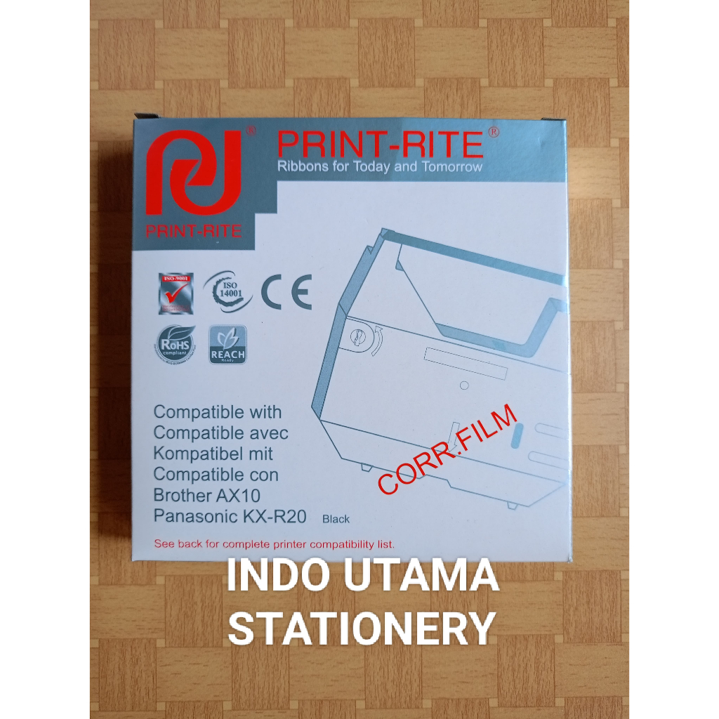 Jual PRINT-RITE COMPATIBLE RIBBON CARTRIDGE BROTHER AX10 | PANASONIC KX ...