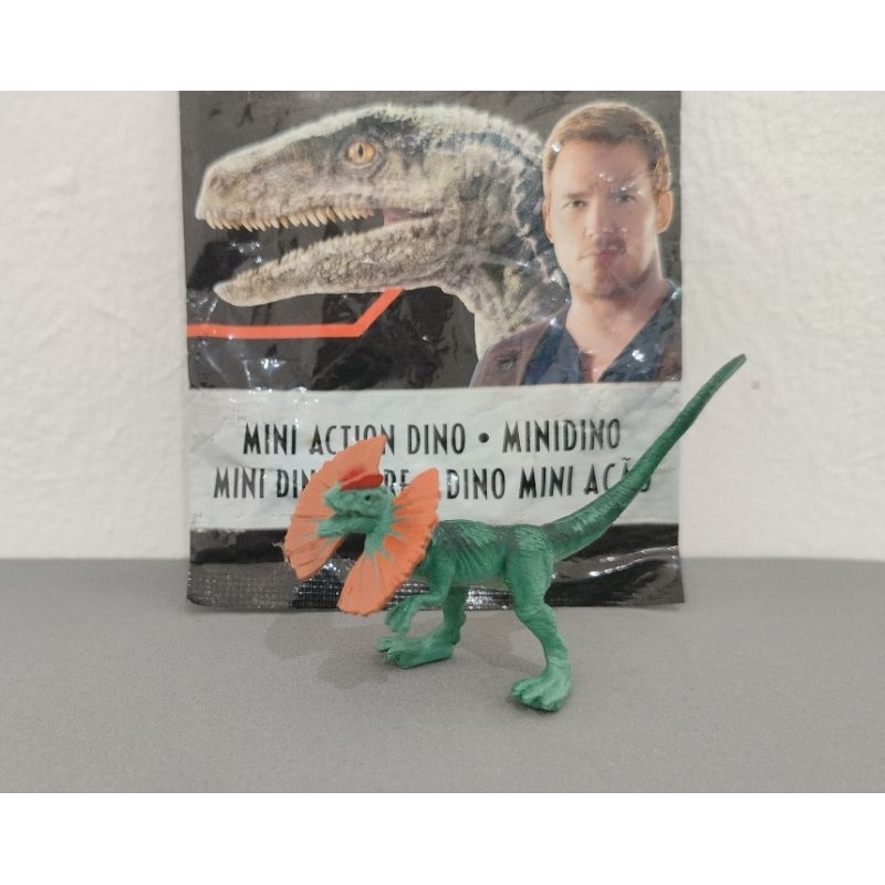 Jual Mattel Jurassic World Mini Action Dino Rivals Dinosaurus Dilophosaurus Shopee Indonesia 7865