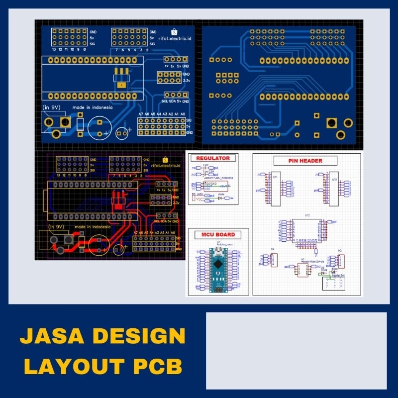 Jual jasa desain layout pcb single / double layer | Shopee Indonesia