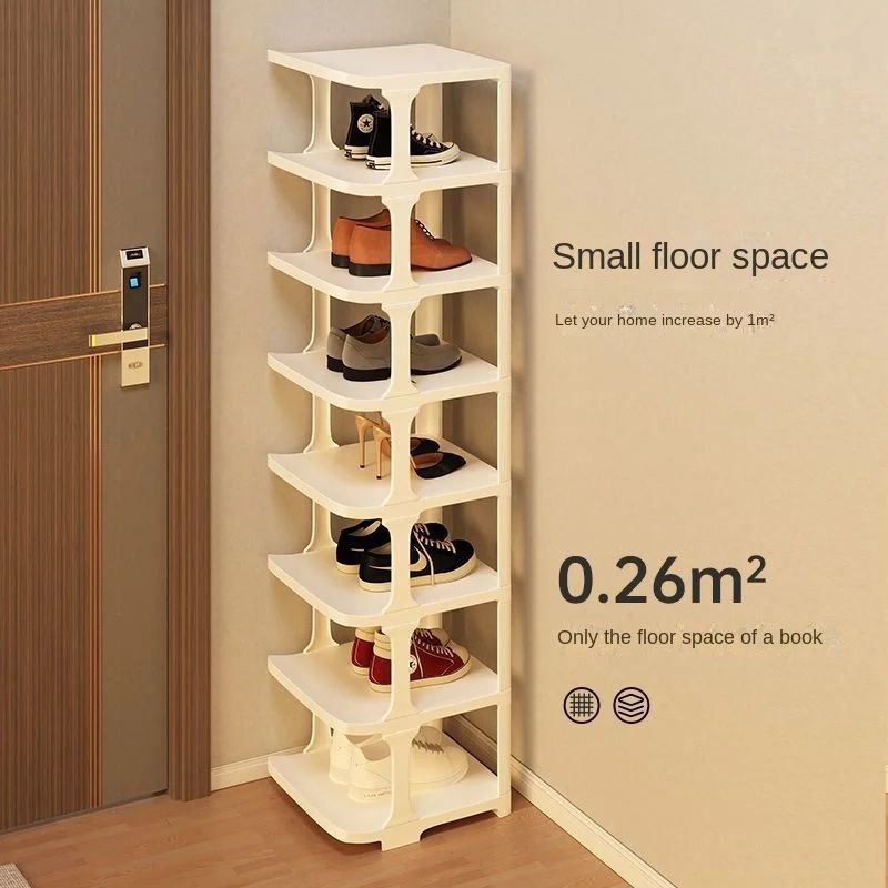 Jual Shoe Rack - Rak Sepatu Sandal Susun 8 Aesthetic Storage Organizer ...