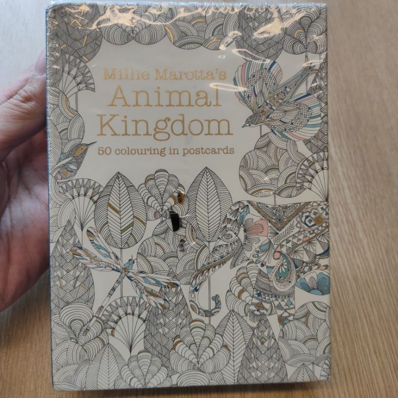 Jual Colouring in Postcards: Millie Marotta's Animal Kingdom Postcard ...