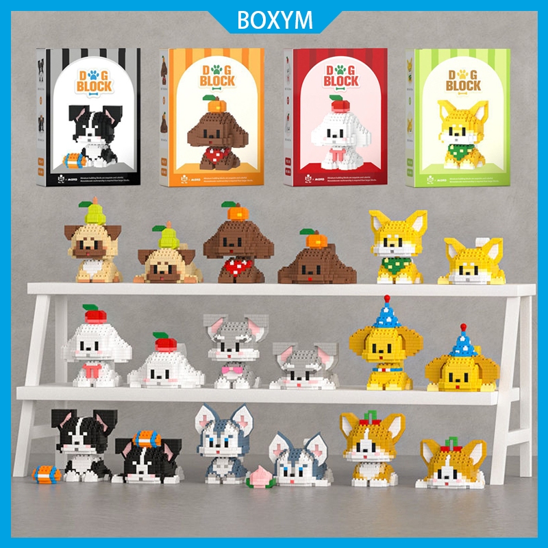 Jual Block Toys Cute Dog Mainan Balok Susun Anjing Lucu Bricks Puppy ...
